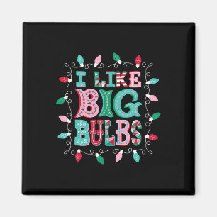 Ich mag Big Bulbs Weihnachtsleuchten, die zur Fami Magnet