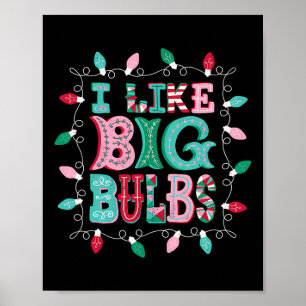 Ich mag Big Bulbs Weihnachtsleuchten, die zur Fami Poster