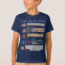 Ich mag Big Rig Trucks T - Shirt