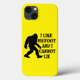 Ich mag Bigfoot und ich kann nicht leben Case-Mate iPhone Hülle