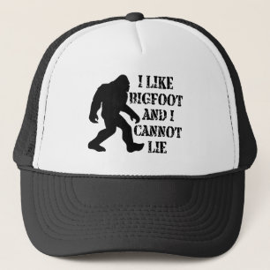 Ich mag Bigfoot und ich kann nicht leben Truckerkappe