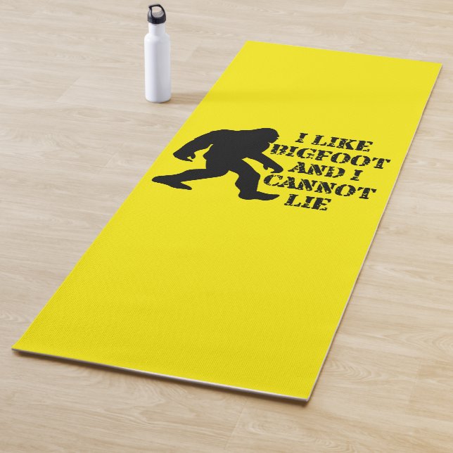 Ich mag Bigfoot und ich kann nicht leben Yogamatte (Beispiel)