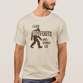 Ich mag BIGFOOTS T - Shirt