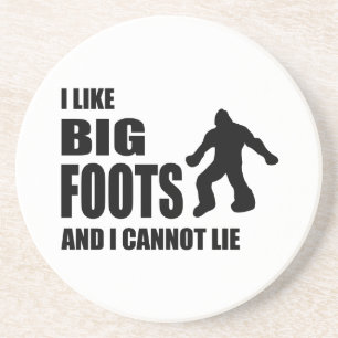 Ich mag Bigfoots und ich kann nicht liegen Untersetzer