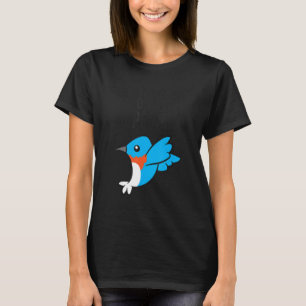 Ich mag Blaue Vögel und vielleicht mögen 3 Leute s T-Shirt