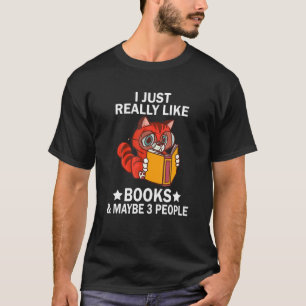 Ich mag Bücher, die lesen Literatur T-Shirt