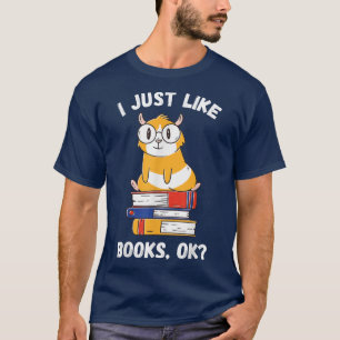 Ich mag Bücher, die Ratten-Guinea lesen T-Shirt