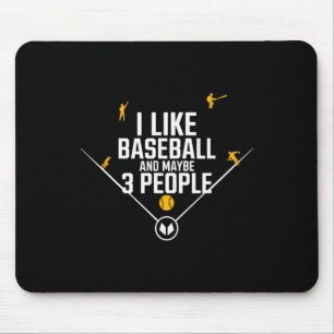 Ich mag Bysebyll und vielleicht 3 Leute 1 Mousepad