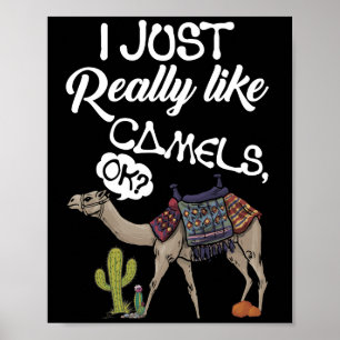 Ich mag Camels wirklich OK Camel Poster