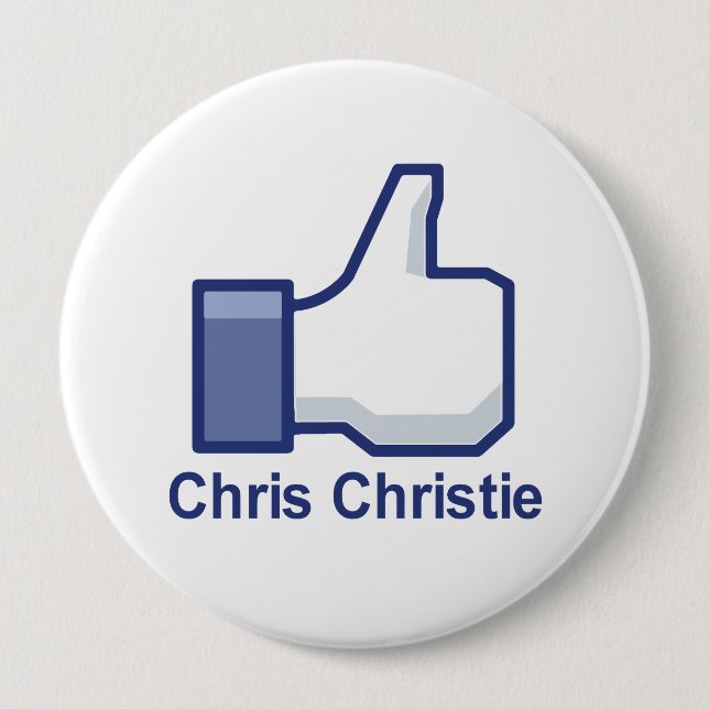 ICH MAG CHRIS CHRISTIE BUTTON (Vorderseite)