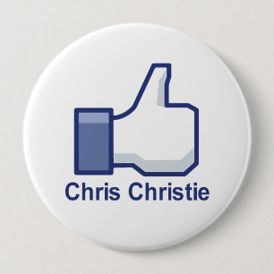 ICH MAG CHRIS CHRISTIE BUTTON