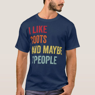 Ich mag Coots vielleicht 3 Leute T-Shirt