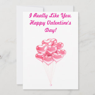 Ich mag deine Valentinenkarte Feiertagskarte