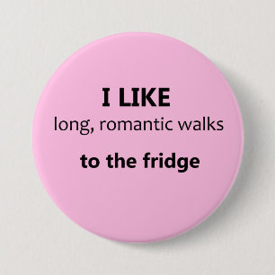 Ich mag den langen romantischen Wander-Button - Li Button