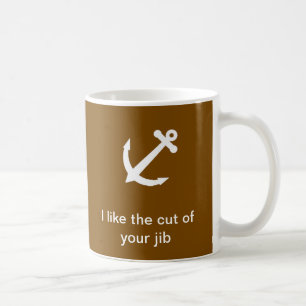 Ich mag den Schnitt Ihres Kranbalkens Kaffeetasse