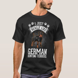 Ich mag deutsche Jagdterrier wirklich T-Shirt