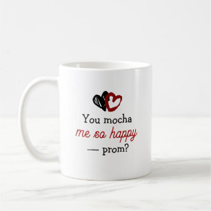 Ich mag dich A Latte Promposal Foto Kaffee Worts Kaffeetasse