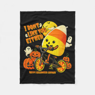 Ich mag dich auch nicht Frohes Halloween sowieso S Fleecedecke