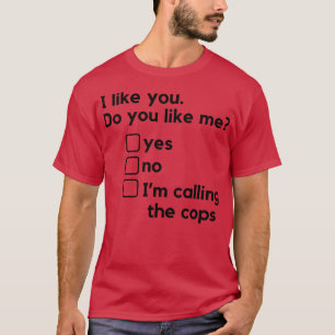 Ich mag dich... Du magst mich, meine lustigen Bezi T-Shirt