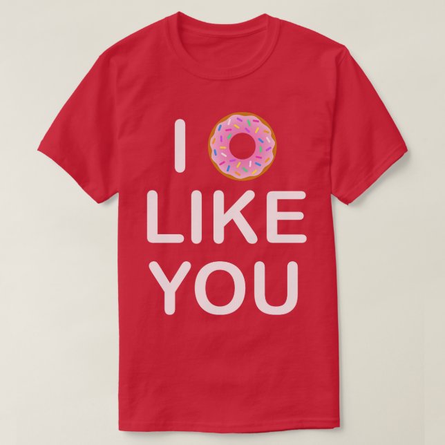Ich mag dich nicht T-Shirt (Design vorne)