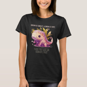 Ich mag dich wie eine Axolotl Furz I Axolotl T-Shirt