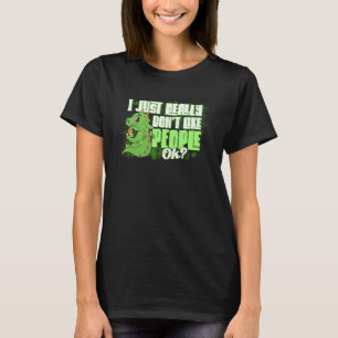 Ich mag die Leute einfach nicht wie Männer oder Ju T-Shirt