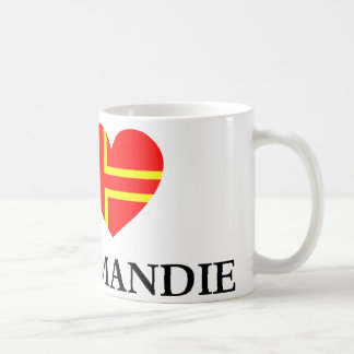 Ich mag die Normandie Kaffeetasse