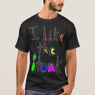 Ich mag die Stonk Stock GME AMC DOGE LGBT Flag LGB T-Shirt