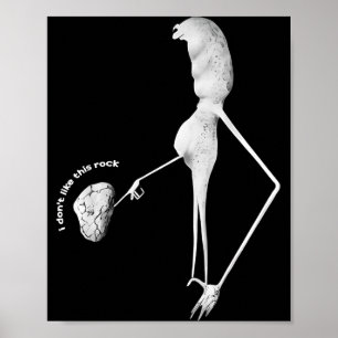 Ich mag diesen Rock Marcus The Worm Meme Männer Wo Poster