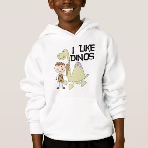 Ich mag Dinos - Jungen-T-Shirts und Geschenke Hoodie