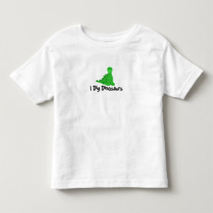 Ich mag Dinosaurier Kleinkind T-shirt