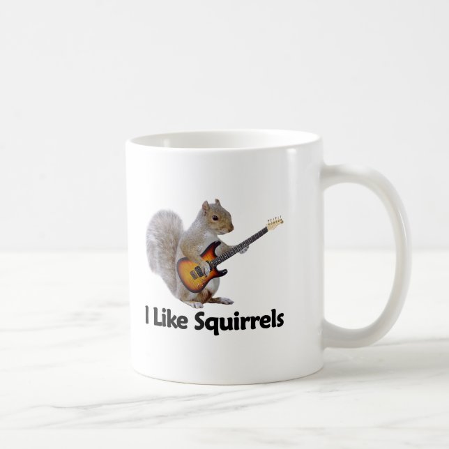 Ich mag Eichhörnchen Tasse (Rechts)