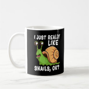 Ich mag einfach Schnecken wirklich gerne, ok Lusti Kaffeetasse