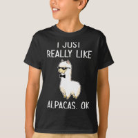 Ich mag einfach wirklich Alpakas, Ok_ Lama Alpaka