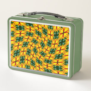 Ich mag einzigartige Blume Metall Brotdose