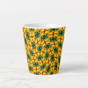 Ich mag einzigartige Blume Milchtasse