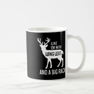 Ich mag Em mit langen Beinen und großer Rackenjagd Kaffeetasse