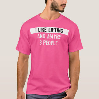 Ich mag es, die Fitness des Sonnengewichtes zu heb T-Shirt
