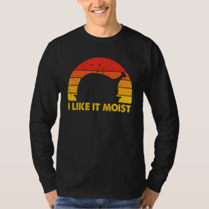 Ich mag es feucht  Thanksgiving-Kostüm Glücklicher T-Shirt