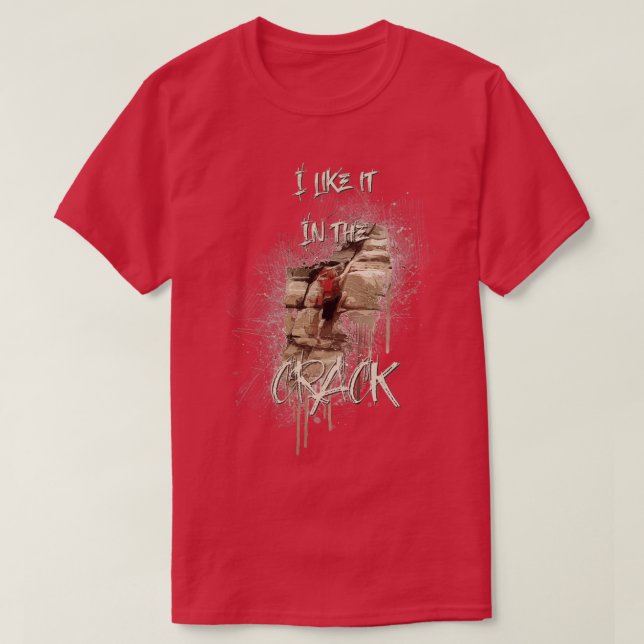 Ich mag es im Rack T-Shirt (Design vorne)