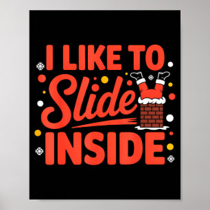 Ich mag es, in lustige Weihnachts-Outfits hinein z Poster