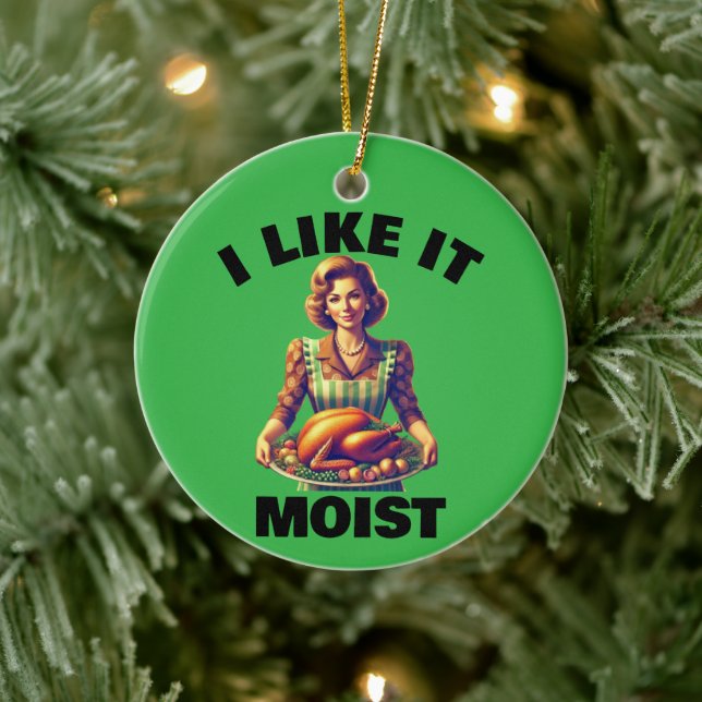 Ich mag es MOIST Keramik Ornament (Baum)