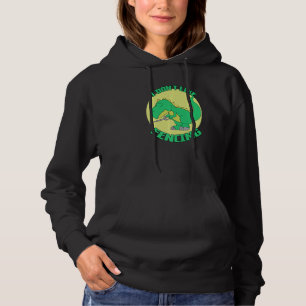 Ich mag es nicht, den T-Rex Dino Fencer-Kampf Spor Hoodie