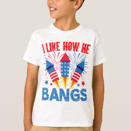 Ich mag es, wie er Couple Matching Family Wiederse T-Shirt