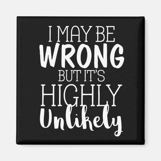 Ich mag falsch liegen, aber sehr unwahrscheinlich magnet (Vorne)