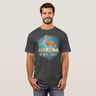 Ich mag Flamingos - sie sind nicht wie ich T-Shirt