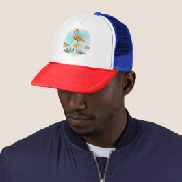 Ich mag Flamingos - sie sind nicht wie ich  Truckerkappe