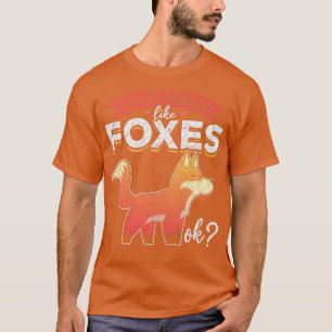 Ich mag Foes Ok Forest Animal Niedlich T-Shirt