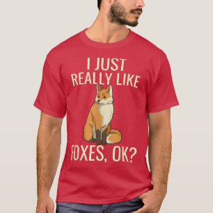 Ich mag Foes OkAnimal Kids Girls einfach witzig T-Shirt