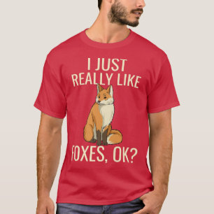 Ich mag Foes OkAnimal Kids Girls einfach witzig T-Shirt